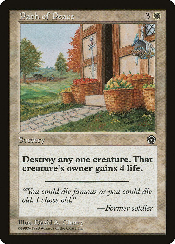Path of Peace [Portal Second Age] | Card Merchant Takapuna