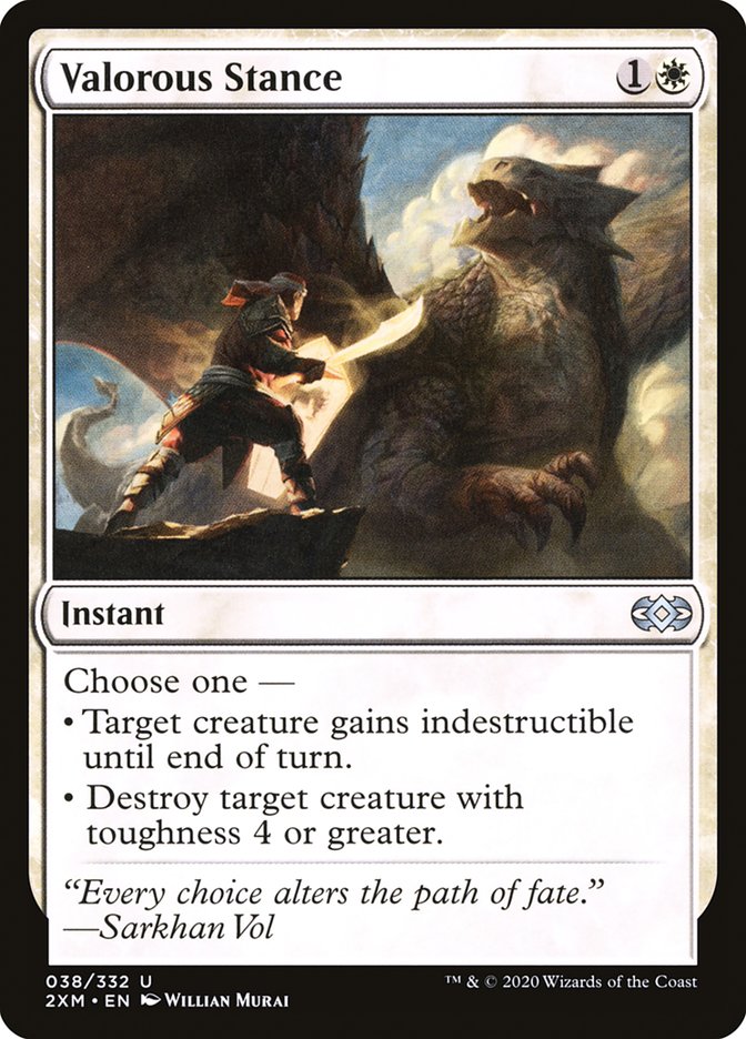 Valorous Stance [Double Masters] | Card Merchant Takapuna