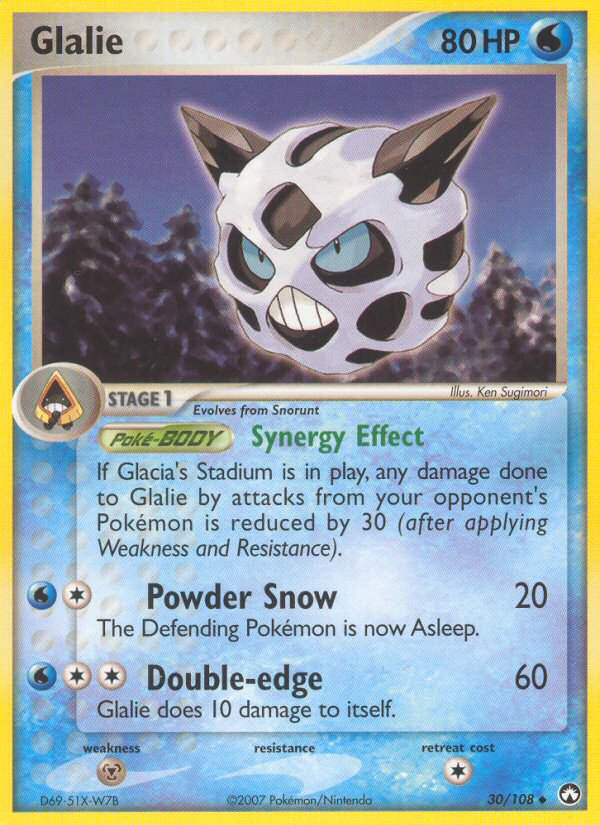 Glalie (30/108) [EX: Power Keepers] | Card Merchant Takapuna