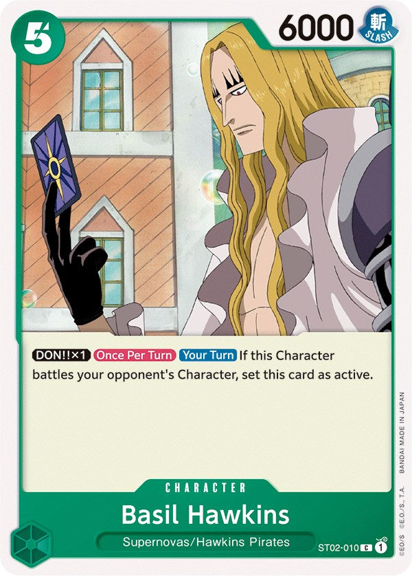 Basil Hawkins [Starter Deck: Worst Generation] | Card Merchant Takapuna