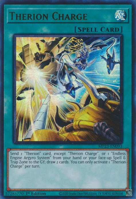 Therion Charge [MP23-EN093] Ultra Rare | Card Merchant Takapuna