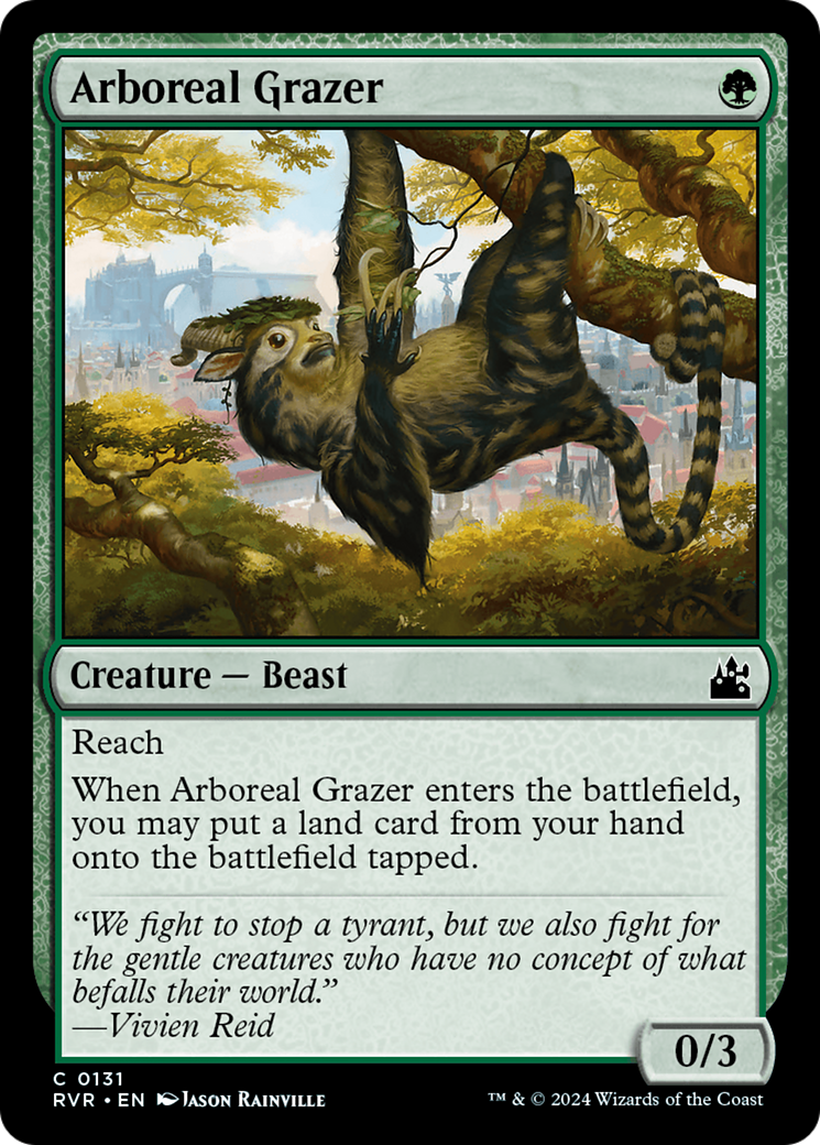 Arboreal Grazer [Ravnica Remastered] | Card Merchant Takapuna