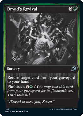 Dryad's Revival [Innistrad: Double Feature] | Card Merchant Takapuna