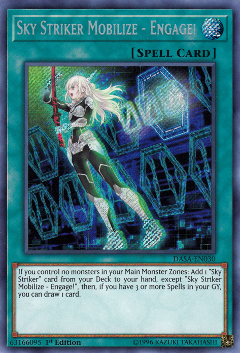 Sky Striker Mobilize - Engage! [DASA-EN030] Secret Rare | Card Merchant Takapuna