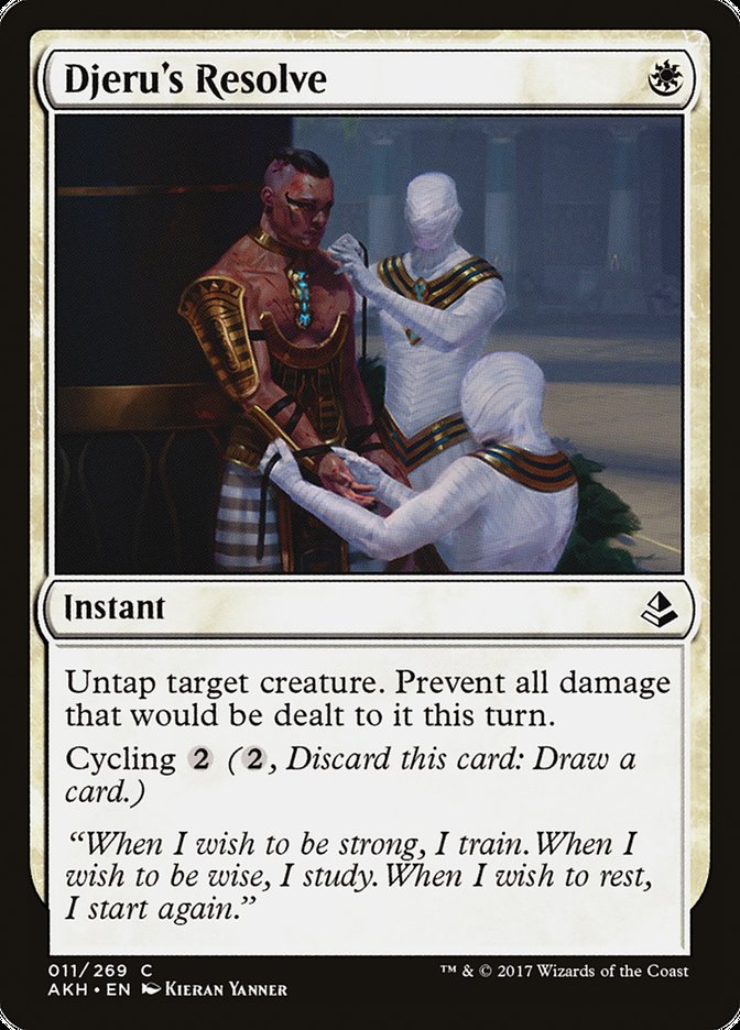 Djeru's Resolve [Amonkhet] | Card Merchant Takapuna