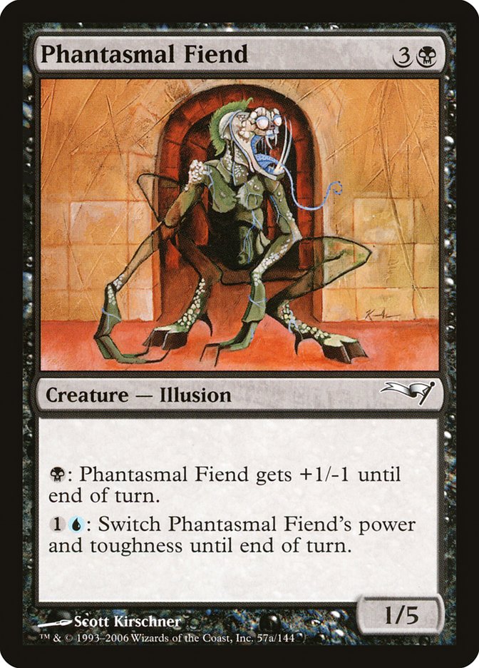 Phantasmal Fiend [Coldsnap Theme Decks] | Card Merchant Takapuna