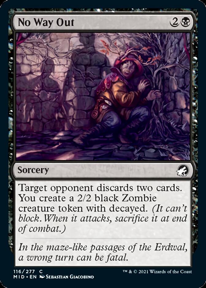 No Way Out [Innistrad: Midnight Hunt] | Card Merchant Takapuna