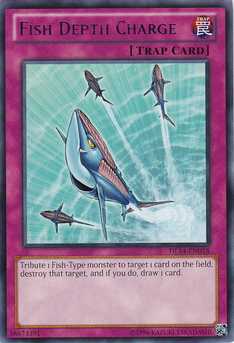 Fish Depth Charge (Blue) [DL14-EN018] Rare | Card Merchant Takapuna