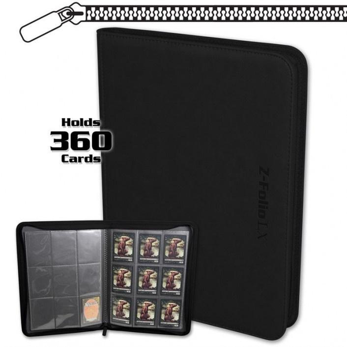 BCW Z-Folio LX - Black | Card Merchant Takapuna