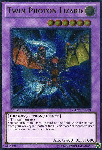 Twin Photon Lizard [ORCS-EN039] Ultimate Rare | Card Merchant Takapuna