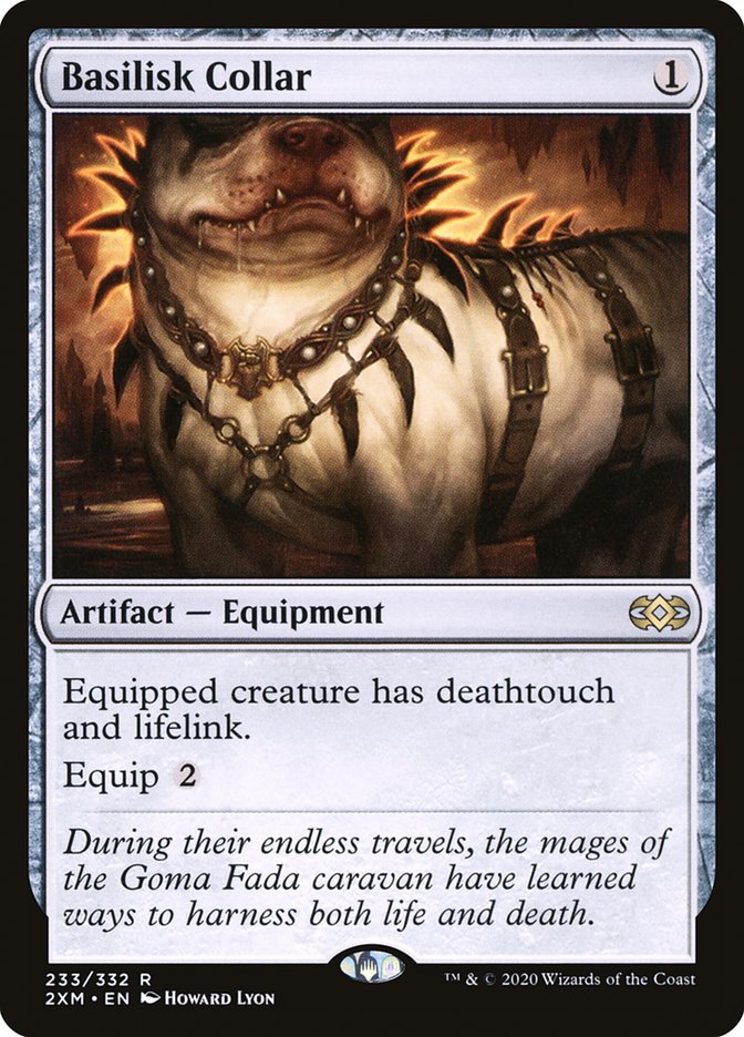 Basilisk Collar [Double Masters] | Card Merchant Takapuna