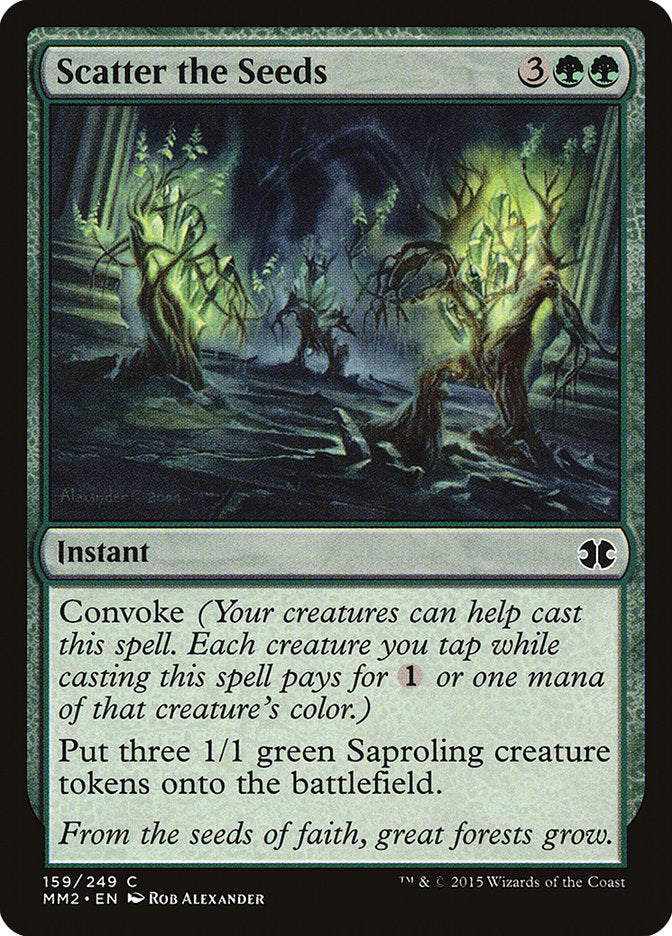 Scatter the Seeds [Modern Masters 2015] | Card Merchant Takapuna