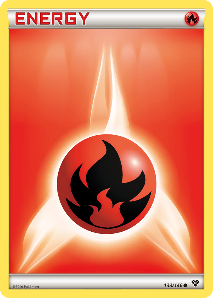 Fire Energy (133/146) [XY: Base Set] | Card Merchant Takapuna