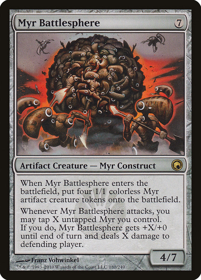 Myr Battlesphere [Scars of Mirrodin] | Card Merchant Takapuna