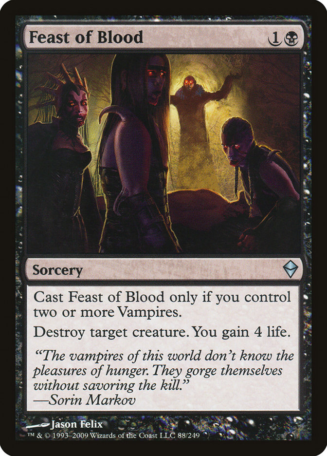 Feast of Blood [Zendikar] | Card Merchant Takapuna