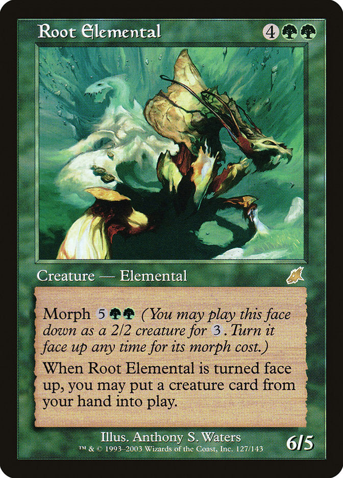 Root Elemental [Scourge] | Card Merchant Takapuna