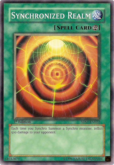 Synchronized Realm [5DS1-EN022] Common | Card Merchant Takapuna