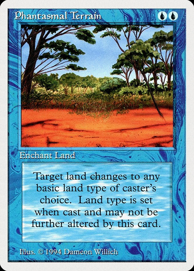 Phantasmal Terrain [Summer Magic / Edgar] | Card Merchant Takapuna