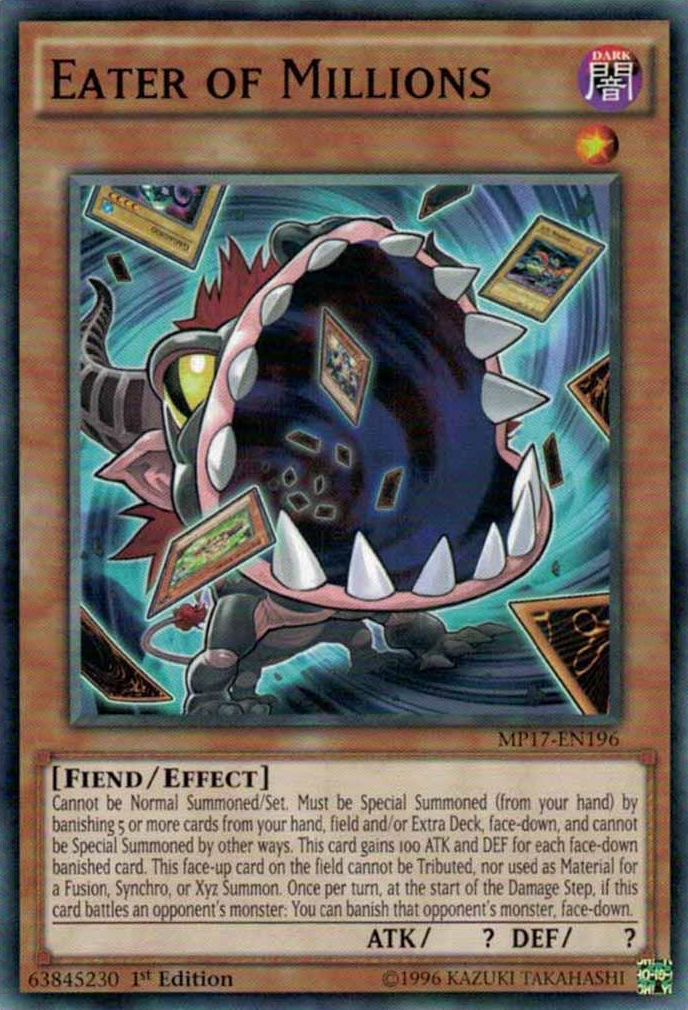 Eater of Millions [MP17-EN196] Common | Card Merchant Takapuna