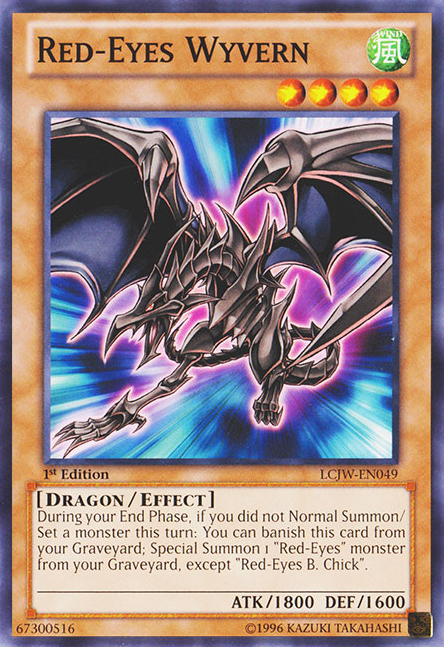 Red-Eyes Wyvern [LCJW-EN049] Common | Card Merchant Takapuna