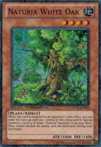 Naturia White Oak [DT04-EN081] Super Rare | Card Merchant Takapuna