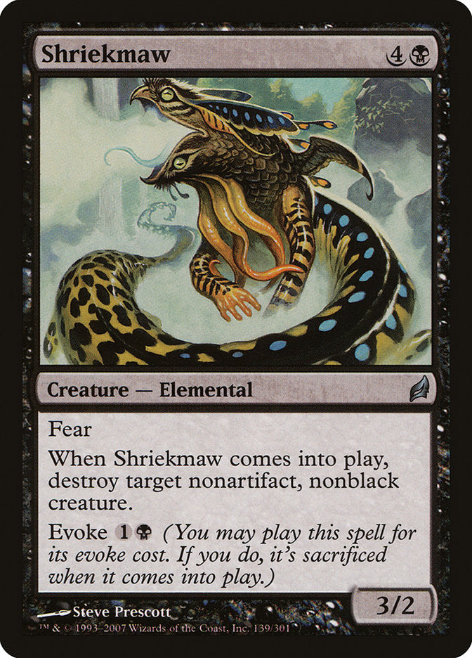 Shriekmaw [Lorwyn] | Card Merchant Takapuna