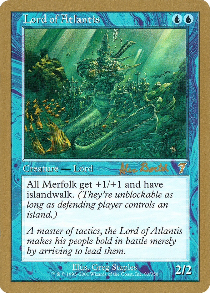 Lord of Atlantis (Alex Borteh) [World Championship Decks 2001] | Card Merchant Takapuna