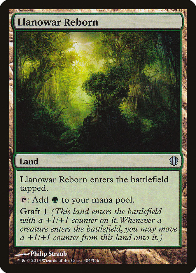 Llanowar Reborn [Commander 2013] | Card Merchant Takapuna