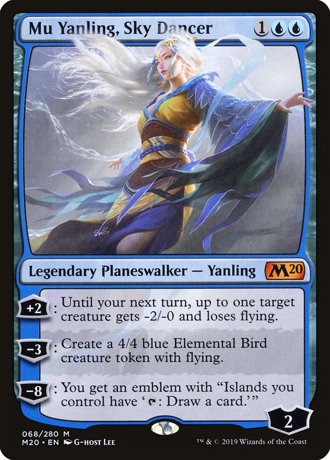 Mu Yanling, Sky Dancer [Core Set 2020] | Card Merchant Takapuna