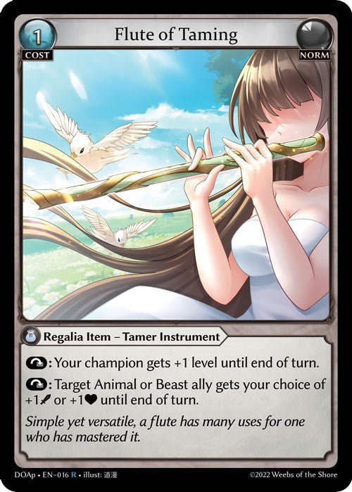Flute of Taming (016) [Dawn of Ashes: Prelude] | Card Merchant Takapuna
