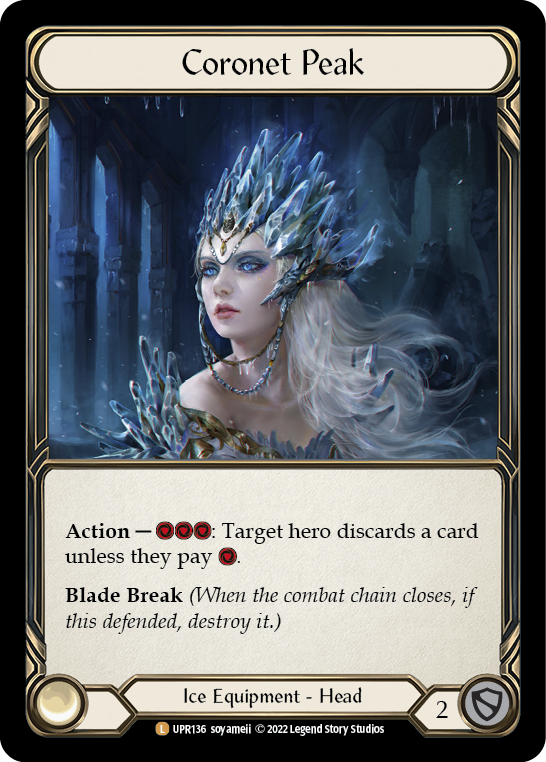 Coronet Peak [UPR136] (Uprising)  Cold Foil | Card Merchant Takapuna