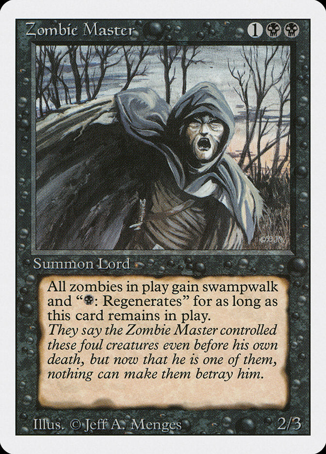 Zombie Master [Revised Edition] | Card Merchant Takapuna