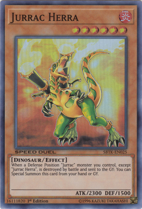 Jurrac Herra [SBTK-EN025] Super Rare | Card Merchant Takapuna