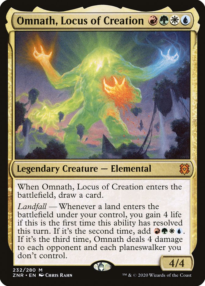 Omnath, Locus of Creation [Zendikar Rising] | Card Merchant Takapuna