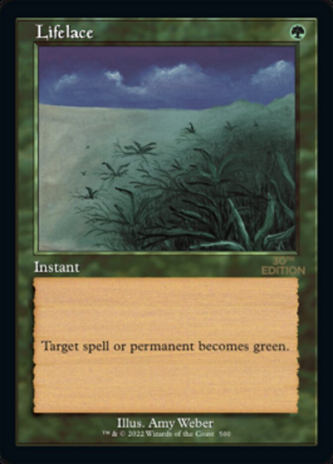 Lifelace (Retro) [30th Anniversary Edition] | Card Merchant Takapuna