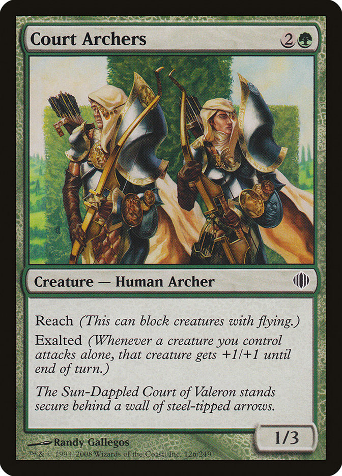Court Archers [Shards of Alara] | Card Merchant Takapuna