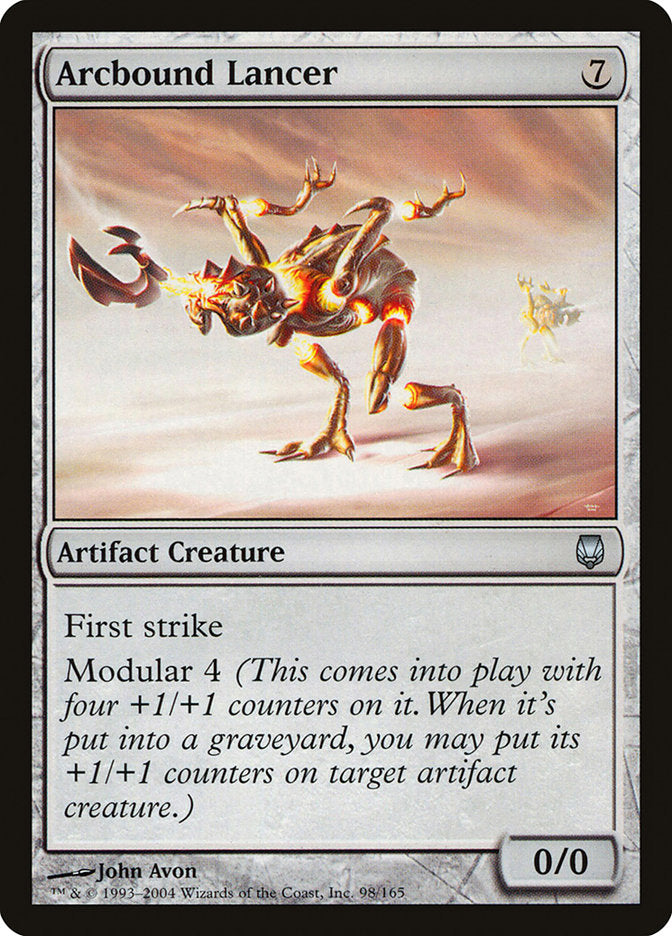 Arcbound Lancer [Darksteel] | Card Merchant Takapuna