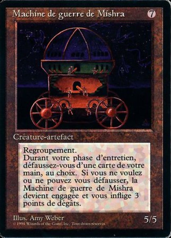 Mishra's War Machine [Foreign Black Border] | Card Merchant Takapuna
