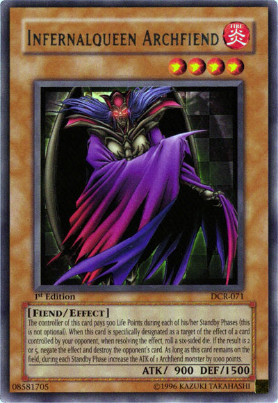 Infernalqueen Archfiend [DCR-071] Rare | Card Merchant Takapuna