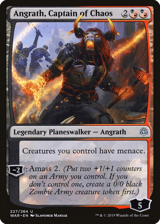 Angrath, Captain of Chaos [War of the Spark] | Card Merchant Takapuna