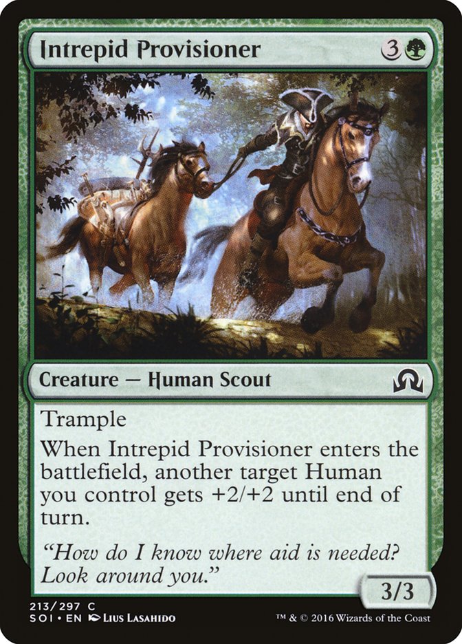 Intrepid Provisioner [Shadows over Innistrad] | Card Merchant Takapuna