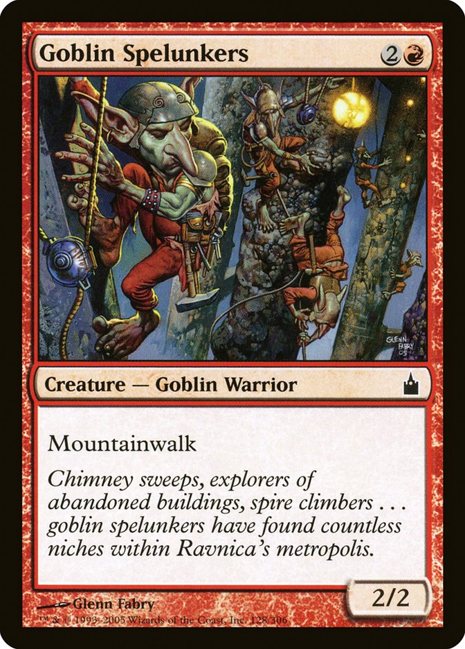Goblin Spelunkers [Ravnica: City of Guilds] | Card Merchant Takapuna