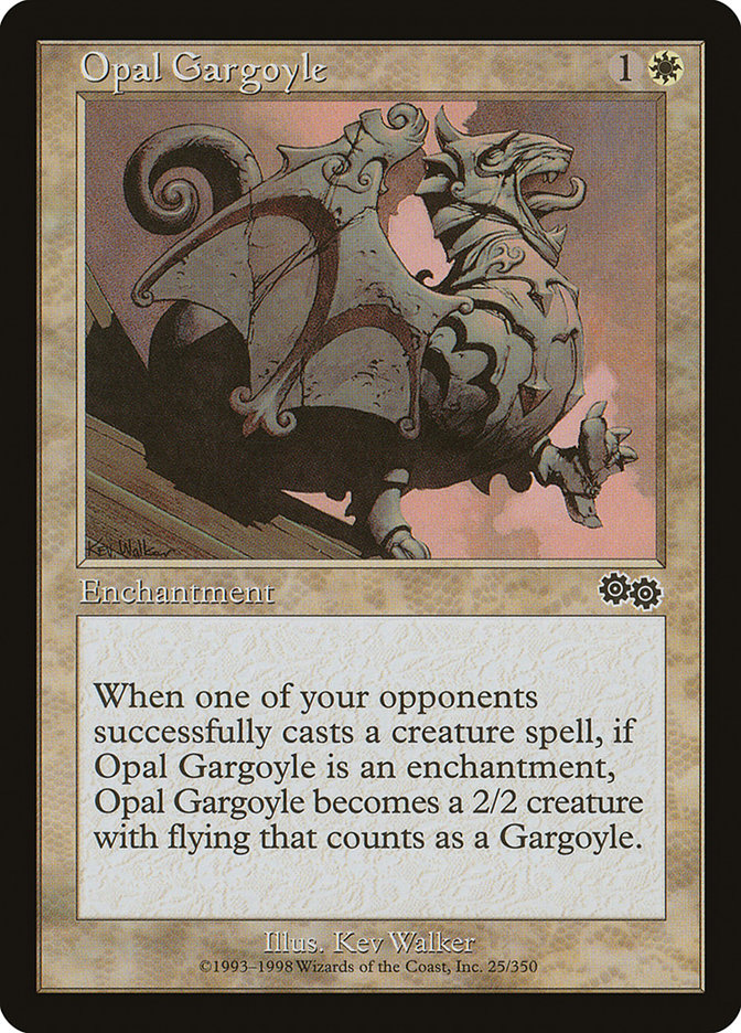Opal Gargoyle [Urza's Saga] | Card Merchant Takapuna