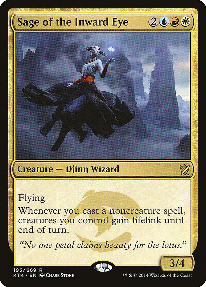 Sage of the Inward Eye [Khans of Tarkir] | Card Merchant Takapuna