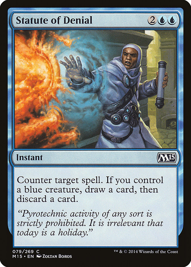 Statute of Denial [Magic 2015] | Card Merchant Takapuna