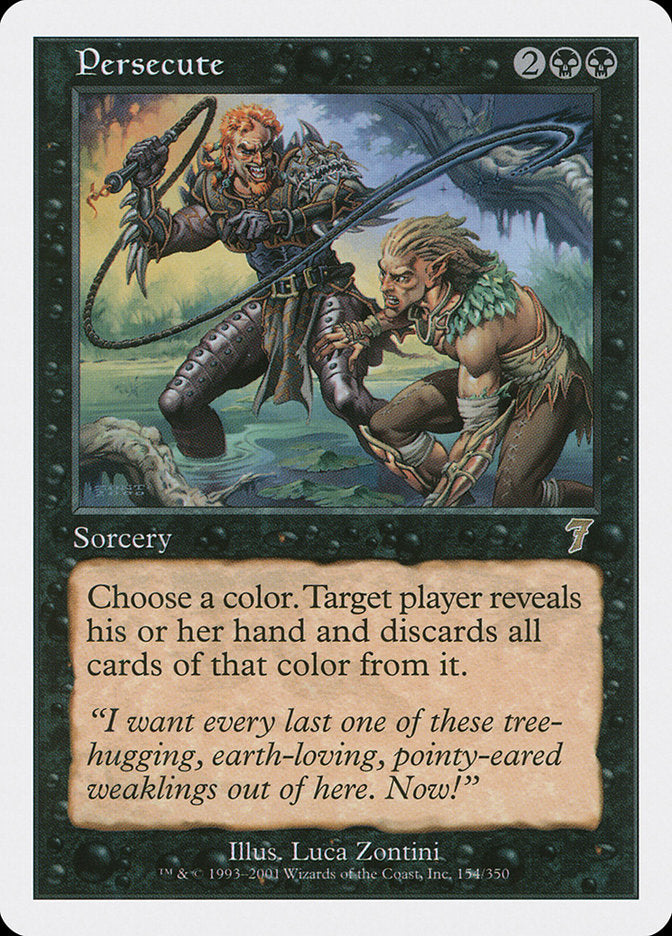 Persecute [Seventh Edition] | Card Merchant Takapuna