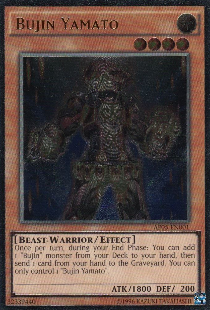 Bujin Yamato [AP05-EN001] Ultimate Rare | Card Merchant Takapuna
