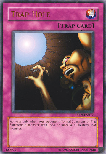 Trap Hole (Bronze) [DL09-EN017] Rare | Card Merchant Takapuna