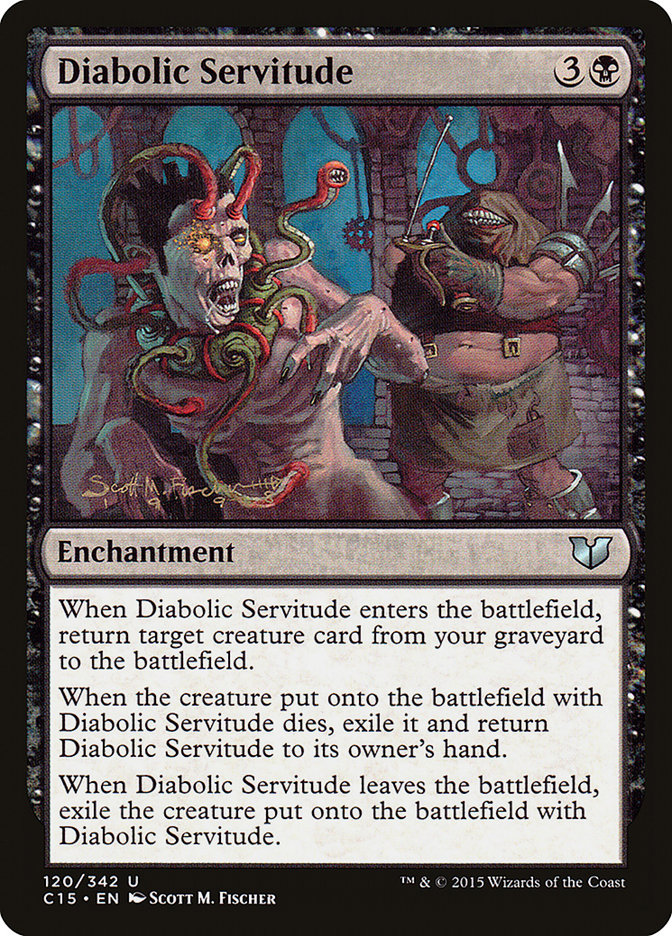 Diabolic Servitude [Commander 2015] | Card Merchant Takapuna