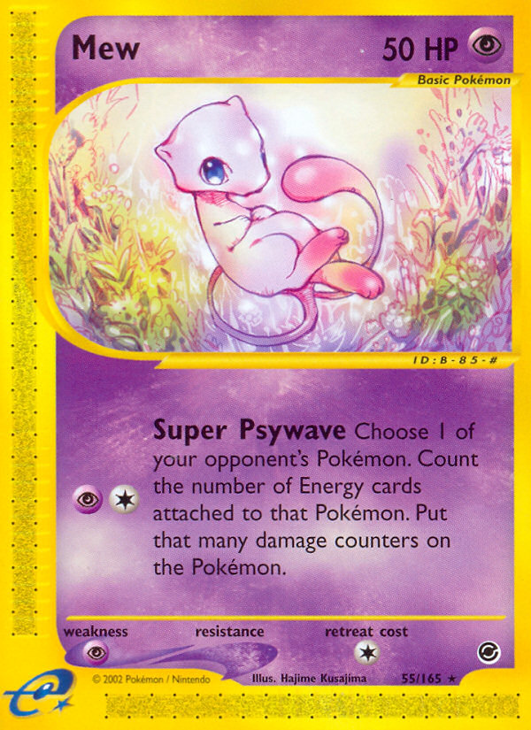 Mew (55/165) [Expedition: Base Set] | Card Merchant Takapuna